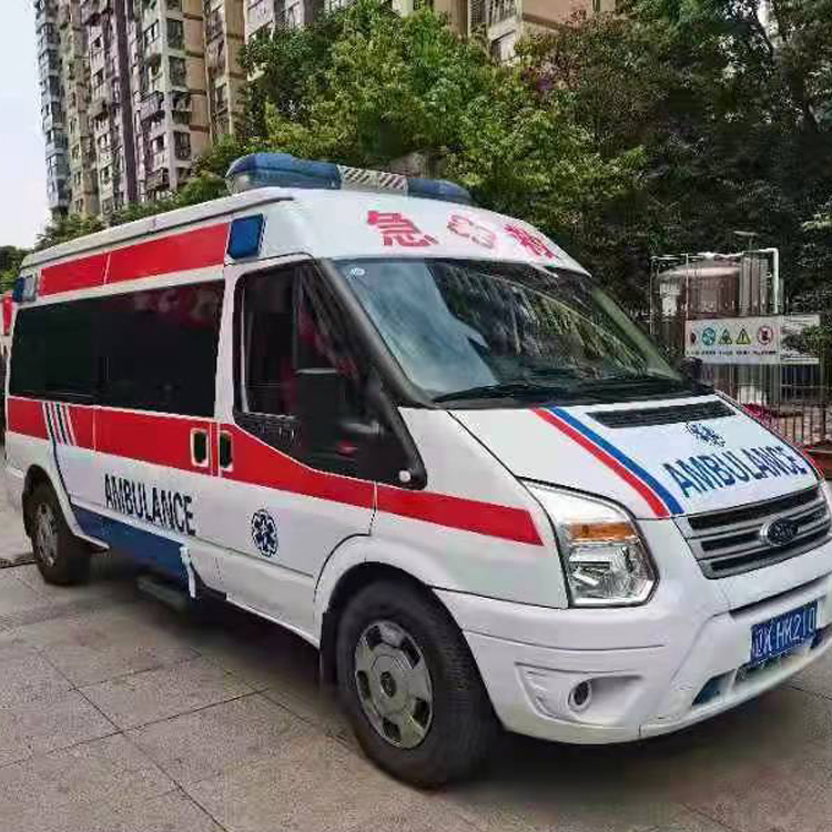 凤冈长途救护车护送病人返乡